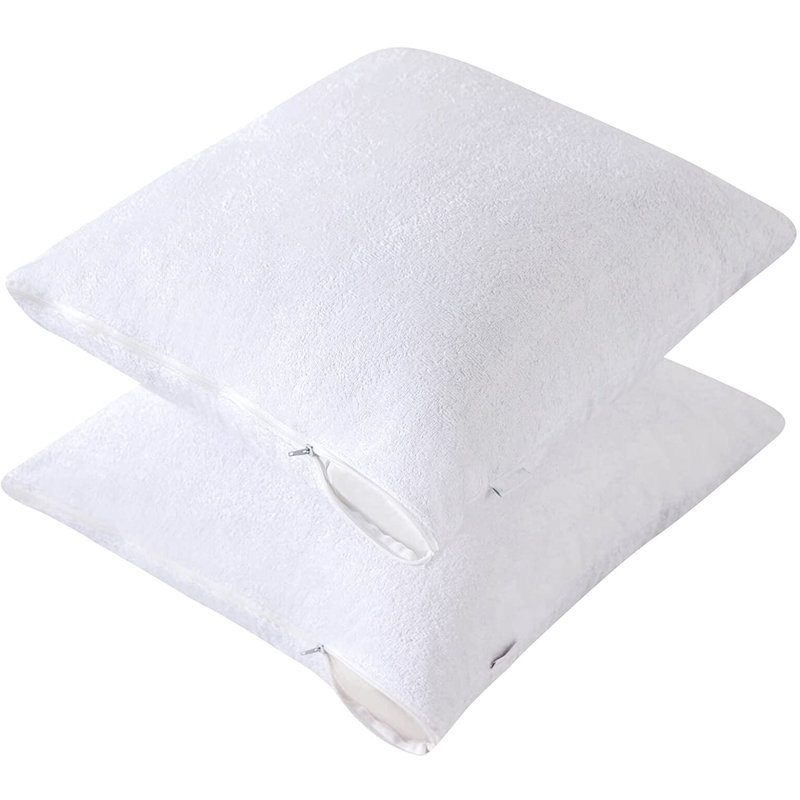 Alwyn Home Feather Proof Pillow Protectors Pack Of 2 Waterproof Soft